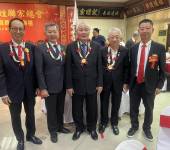 CFBCI attends the 80th – 81st Induction Ceremony of the Filipino-Chinese Wei Due Fraternity; Vice President Paul Yeung delivers congratulatory speech 媯汭五姓聯宗總會新屆職員就職禮菲華工商總會楊良田代表致詞祝賀