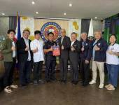 CFBCI pays courtesy call to Caloocan City Fire Marshal FSupt. Jacky L. Ngina